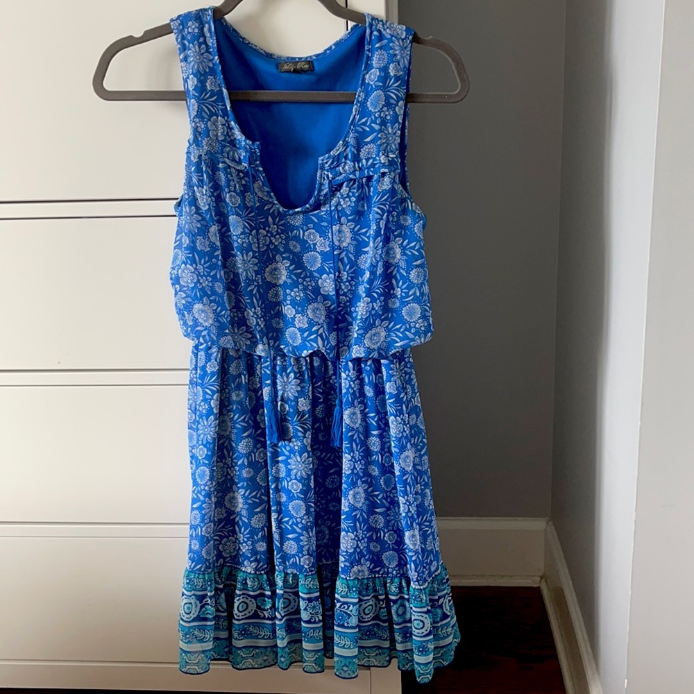 Blue dress!!